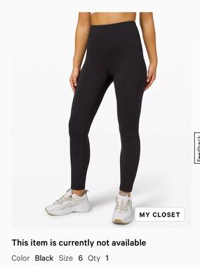 Lululemon Black High-Rise Leggings